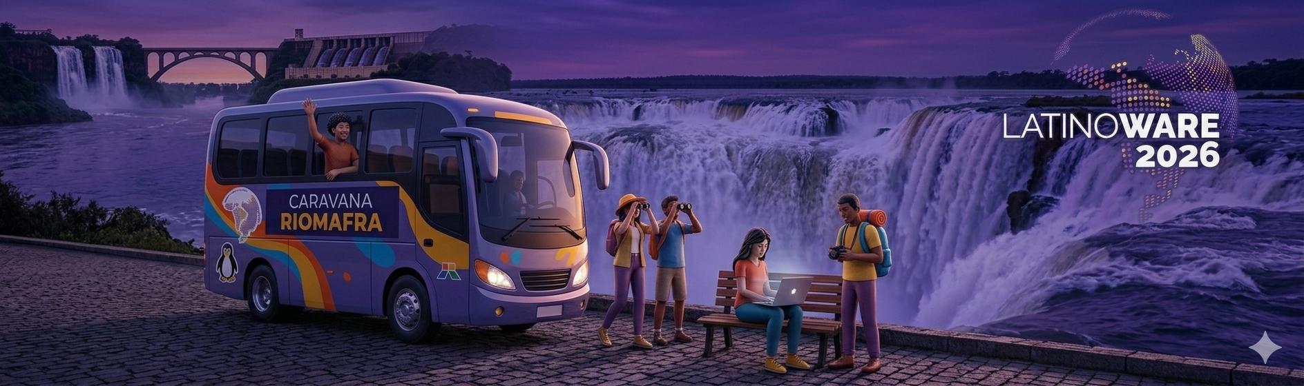 Banner Caranava Riomafra - Latinoware 2026